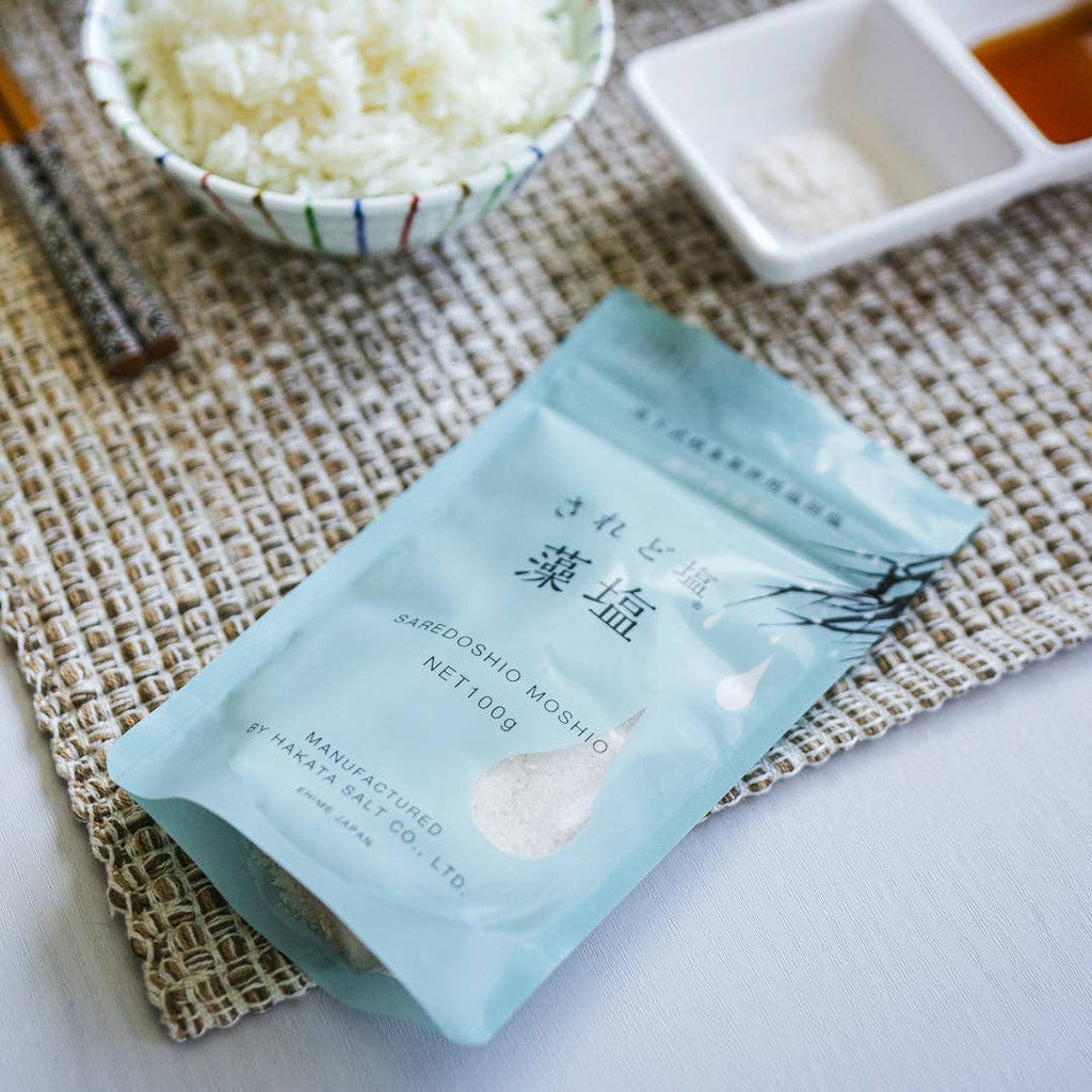 Moshio Japanese Seaweed Salt — Seto Inland Sea, 3.52 oz