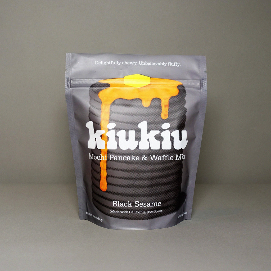 Black Sesame Mochi Pancake and Waffle Mix