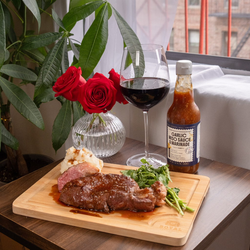 Garlic Miso Sauce & Marinade (Umami Booster), 12 floz