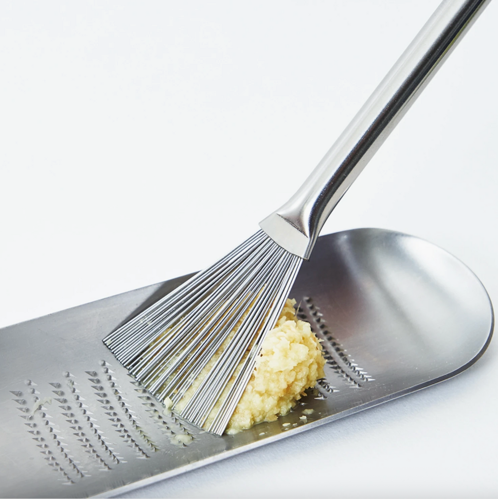 Eatoco Hake Grater Brush – Japanese Stainless Steel Grater Cleaner Tool