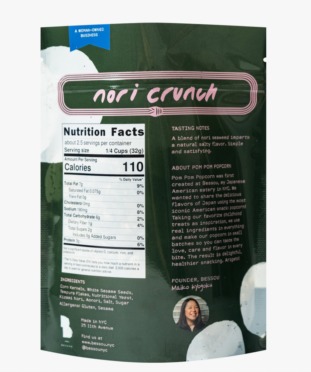 Popcorn, Nori Crunch