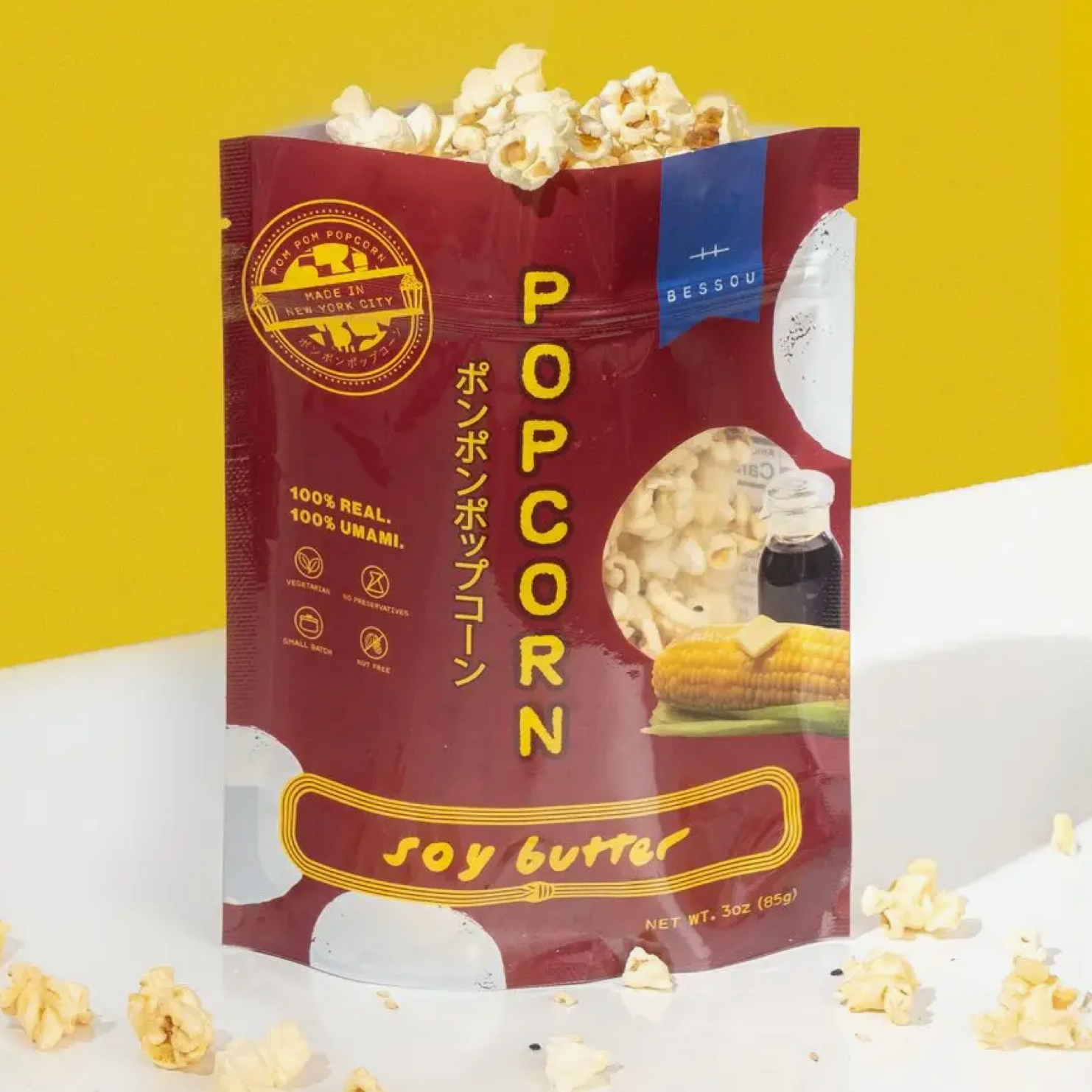 Popcorn, Soy Butter