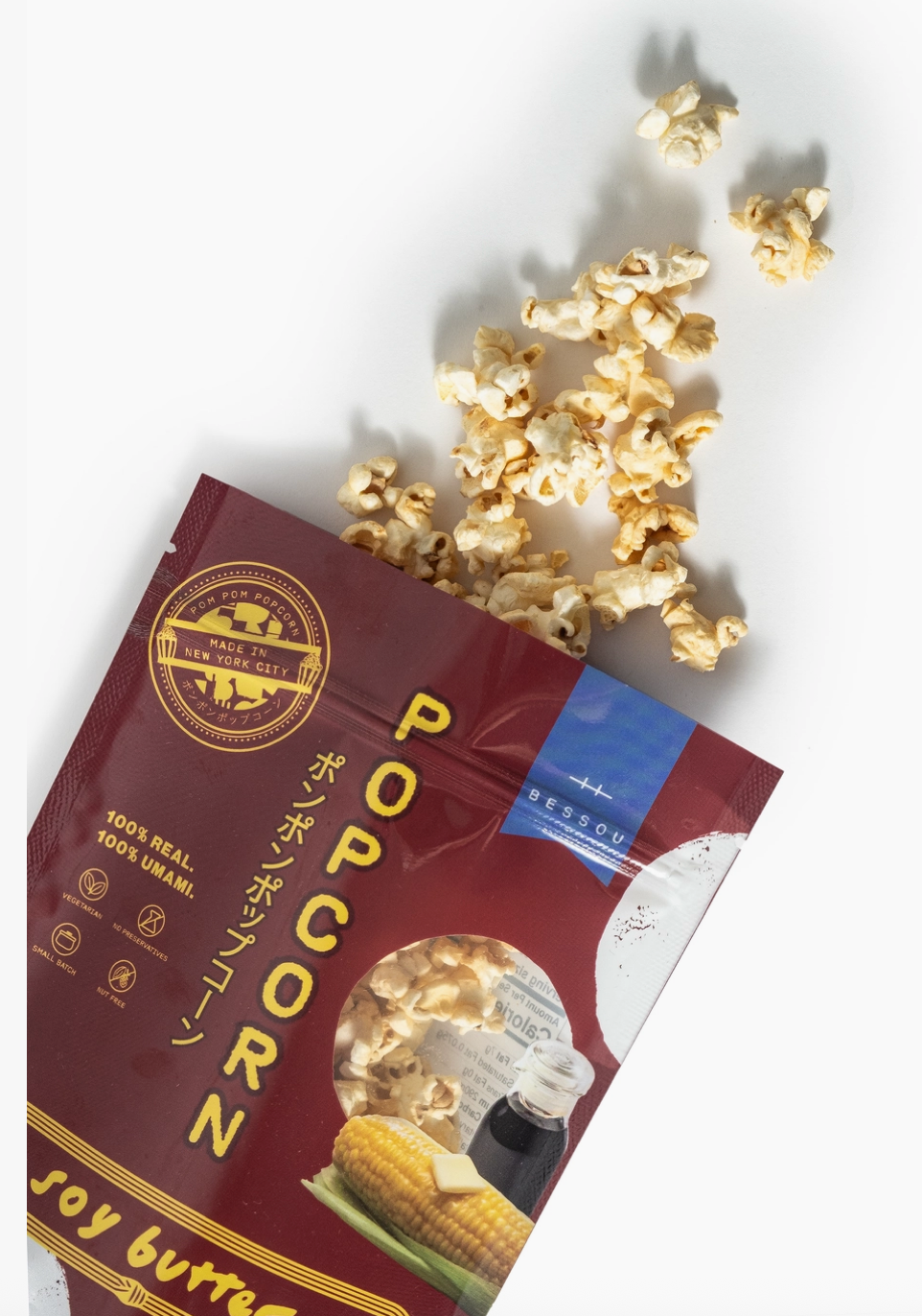 Popcorn, Soy Butter