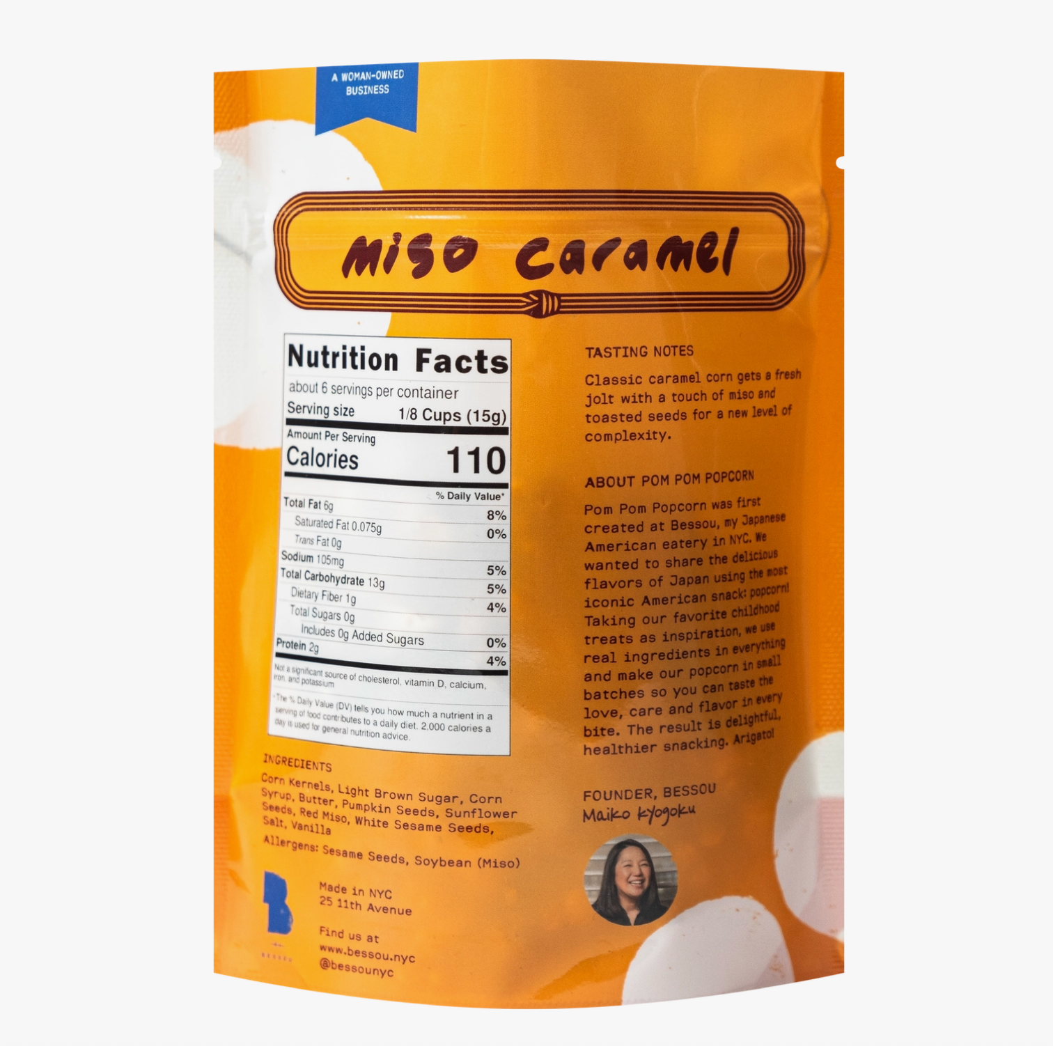 Popcorn, Miso Caramel