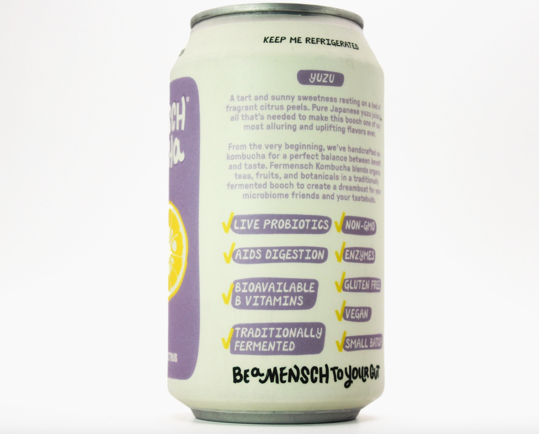 Yuzu Japanese Citrus Kombucha