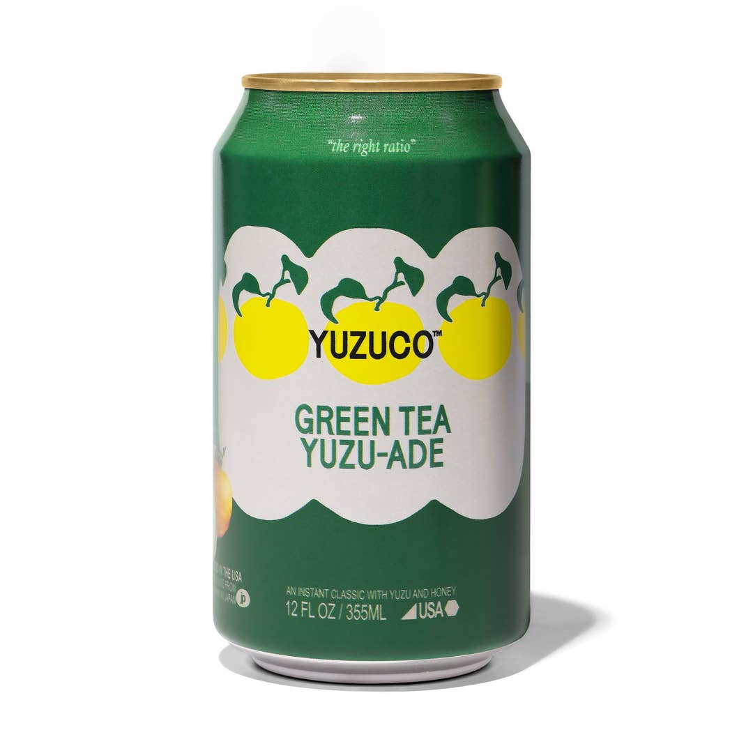 YUZUCO Green Tea Yuzu-Ade 12 oz can